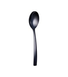 Kya Black PVD Mirror Dessert Spoon