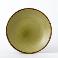 Harvest Green Deep Coupe Plate 10"