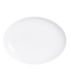 Evolutions White Oval Platter 9 3/4" x 13"