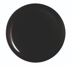 Evolutions Black Rimless Plate 10 5/8"