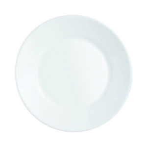 Restaurant White Rim Plate (D:9.38'')