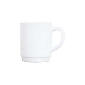Restaurant White Mug 8.0 Oz (L:4.0'' X W:2.75'')