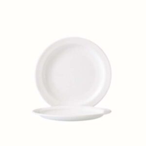 Restaurant White Rim Plate (D:6.0'')