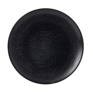 Evo Origins Black Coupe Plate (D:11.25'')