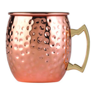Moscow Mule Copper Hammered Cup 16.0 Oz