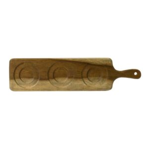 Acacia Wood Acacia Wood Board (L:18.25'' X W:4.75'')