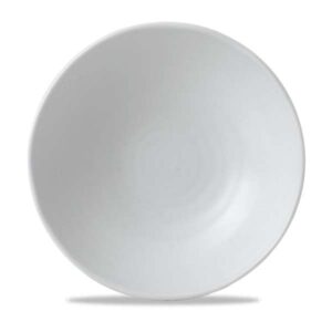 Organic White Organic Coupe Plate (D:11.63'')