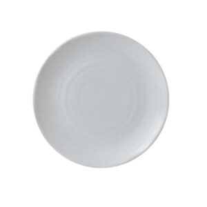 Organic White Organic Coupe Plate (D:9.0'')