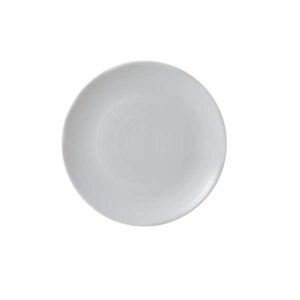 Organic White Organic Coupe Plate (D:6.38'')