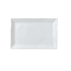 Organic White Rectangle Tray (L:11.25'' X W:7.75'')