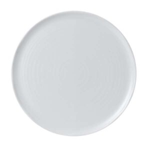 Organic White Coupe Plate (D:12.5'')