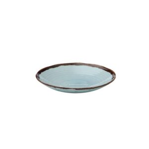 Harvest Turquoise Organic Coupe Bowl 47.5 Oz (D:11.0'')