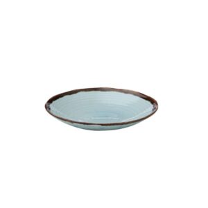 Harvest Turquoise Organic Coupe Bowl 28.0 Oz (D:9.75'')