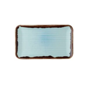 Harvest Turquoise Rectangle Tray (L:10.63'' X W:6.25'')