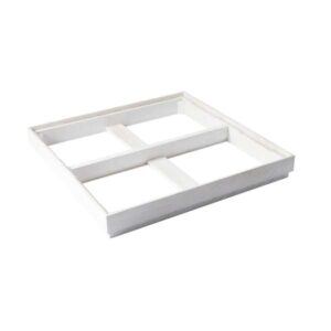 Domino White Frame (L:15.748'' X W:15.748'')