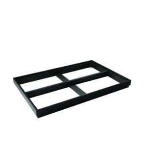 Domino Black Podium (L:23.622'' X W:15.748'')