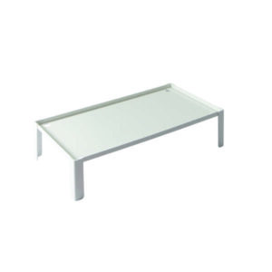 Domino White Podium (L:15.748'' X W:7.874'')