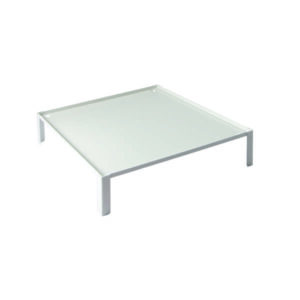 Domino White Podium (L:15.748'' X W:15.748'')
