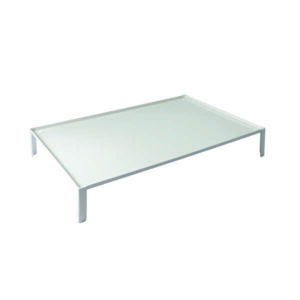 Domino White Podium (L:23.622'' X W:15.748'')