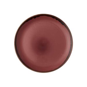 Harvest Plum Coupe Plate (D:11.25'')