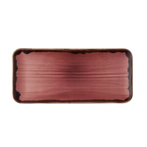 Harvest Plum Rectangle Tray (L:10.63'' X W:6.25'')