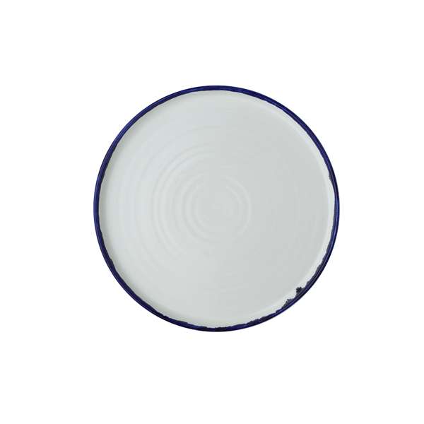 Harvest Ink Walled Plate (D:10.25'')