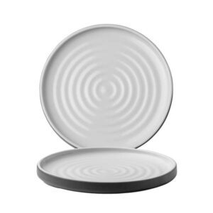 Geode Charcoal Plate (D:8.5'')