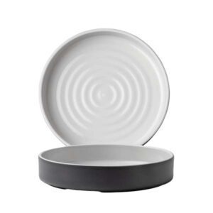 Geode Charcoal Bowl 32.0 Oz (D:8.5'')