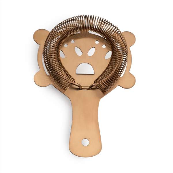 Mix Hawthorne Strainer Copper (L:6.25'' X W:3.375'')
