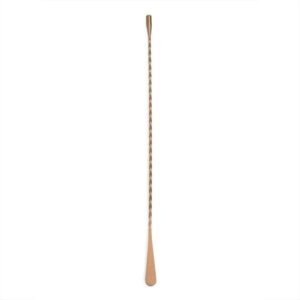 Mix Dual Sided Bar Teadrop Spoon Copper (L:15.75'' X W:0.393'')
