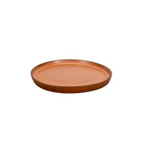 Terra Sienna Plate (D:9.5'')