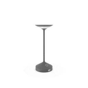 Tempo Mini Charcoal Table Lamp (L:3.937'' X W:3.937'')