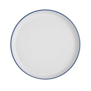 Reflections Blue Band Gourmet Plate (D:9.5'')