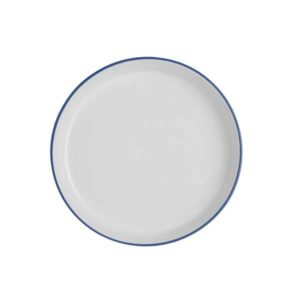Reflections Blue Band Gourmet Plate (D:7.0'')