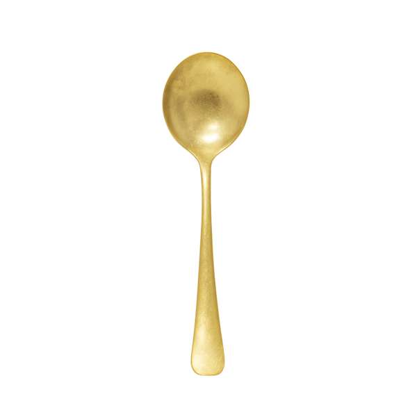 Matisse Vintage Gold Soup Spoon