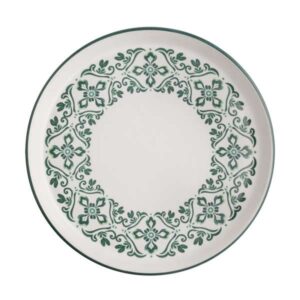 Valentina Forest Green Gourmet Plate (D:10.2'')