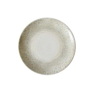 Papillon Beige Coupe Plate (D:8.5'')
