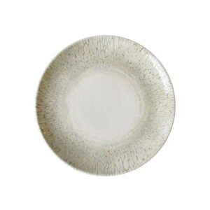 Papillon Beige Coupe Plate (D:10.625'')