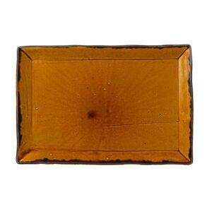 Harvest Brown Rectangle Tray (L:13.25'' X W:9.0'')