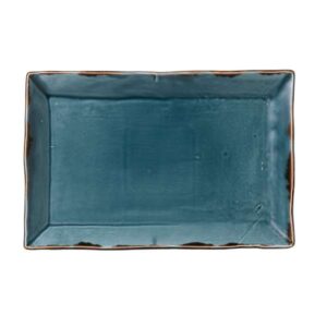 Harvest Blue Rectangle Tray (L:11.25'' X W:7.5'')