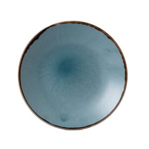 Harvest Blue Deep Coupe Plate (D:10.0'')