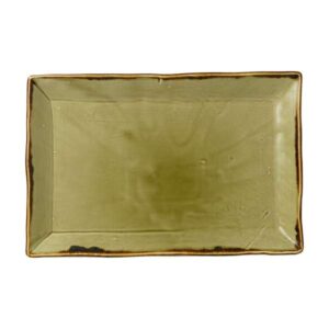 Harvest Green Rectangle Tray (L:13.25'' X W:9.0'')