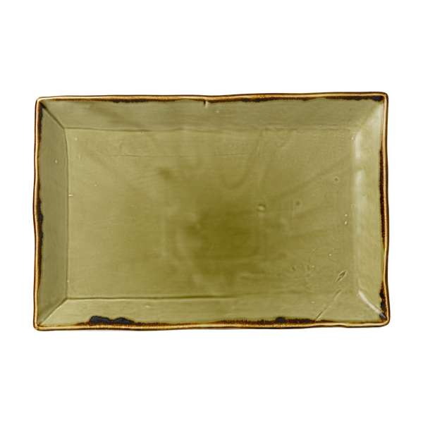 Harvest Green Rectangle Tray (L:13.25'' X W:9.0'')