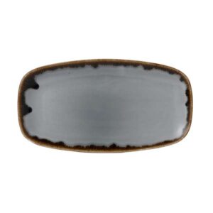 Harvest Grey Oblong Tray (L:13.88'' X W:7.38'')