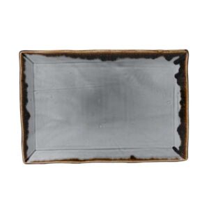 Harvest Grey Rectangle Tray (L:13.25'' X W:9.0'')