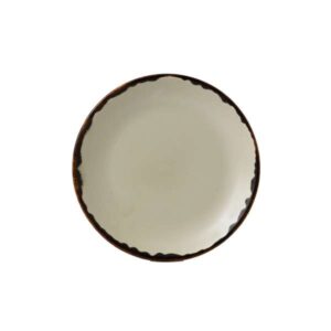 Harvest Linen Coupe Plate (D:6.5'')