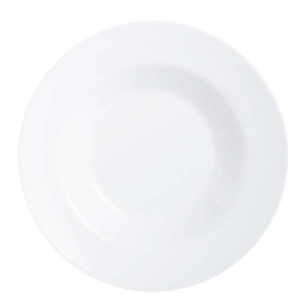 Evolutions White Pasta Plate (D:11.13'')