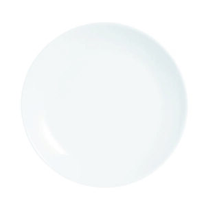 Evolutions White Coupe Plate (D:7.25'')