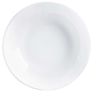 Evolutions White Deep Coupe Plate (D:10.13'')