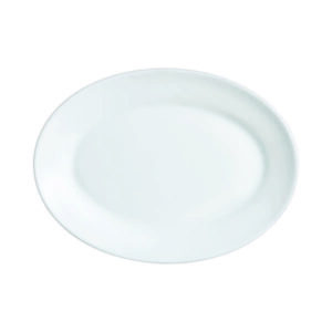 Restaurant White Oval Platter (D:11.75'')